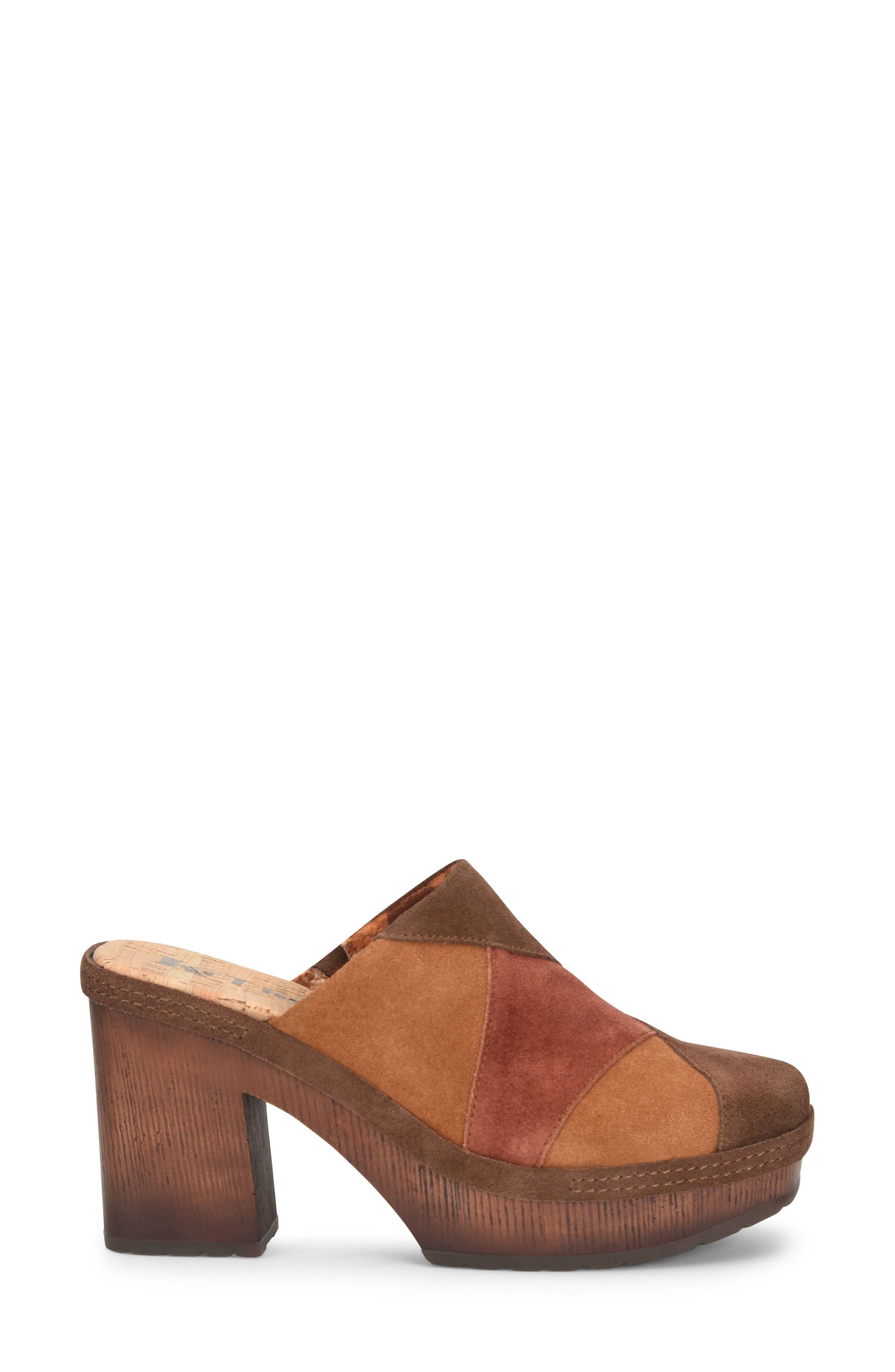KORKS Marla Block Heel Platform Clog, Alternate, color, 
