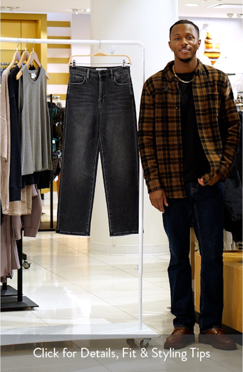 Relaxed Straight Leg Jeans, sales video thumbnail