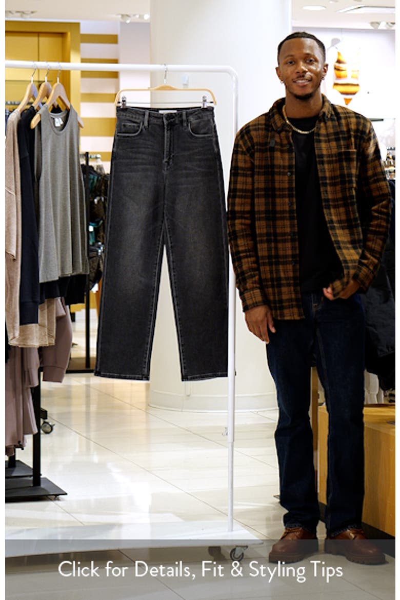 Relaxed Straight Leg Jeans video