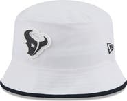 New Era Men's New Era White Houston Texans 2025 NFL Training Camp Stretch Bucket Hat