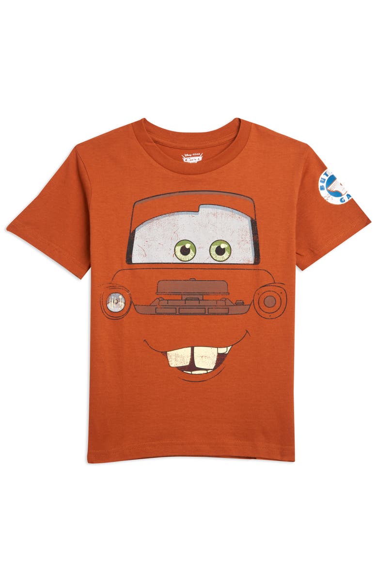 Disney Cars 3-Pack T-Shirts, Alternate, color, Red Brown Grey Mater