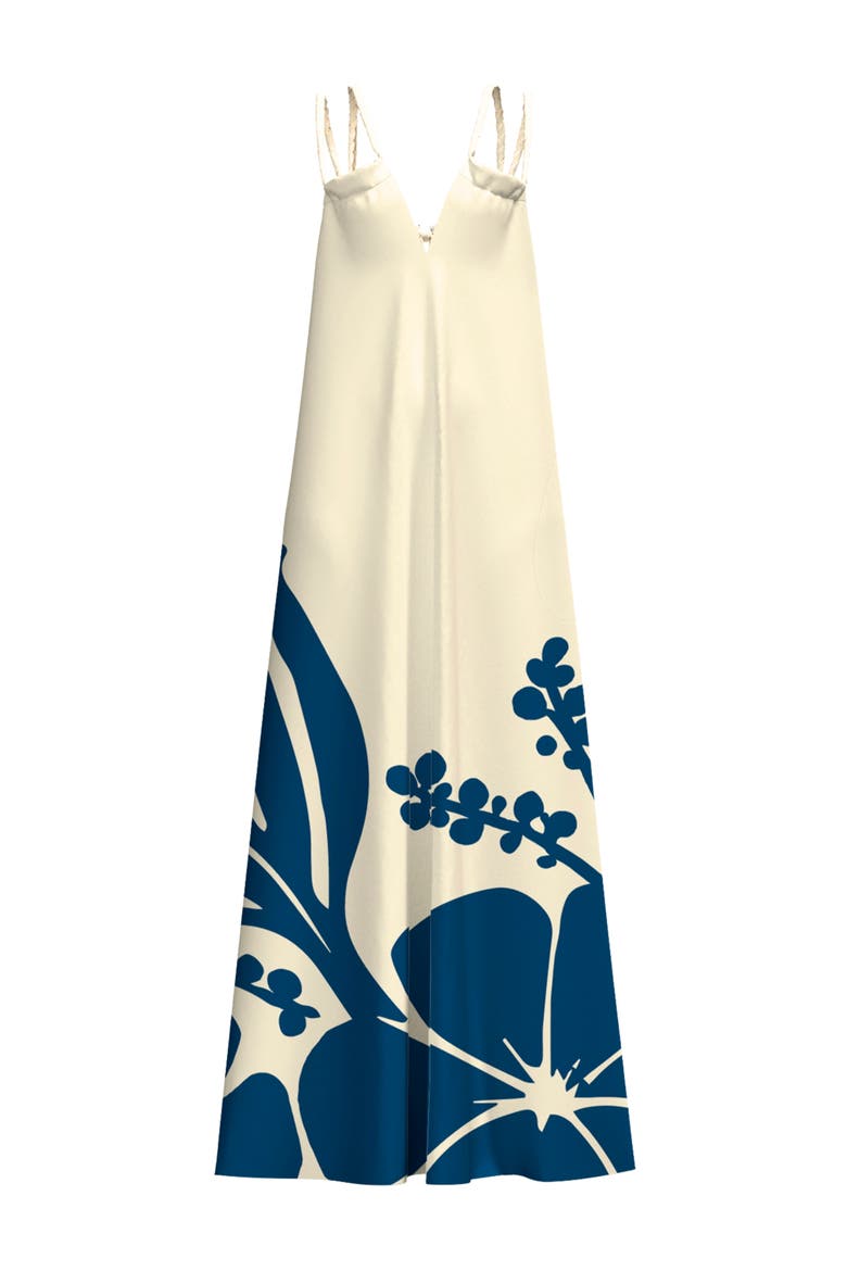 Jwana Maxi Dress Ula, Alternate, color, Ula Navy