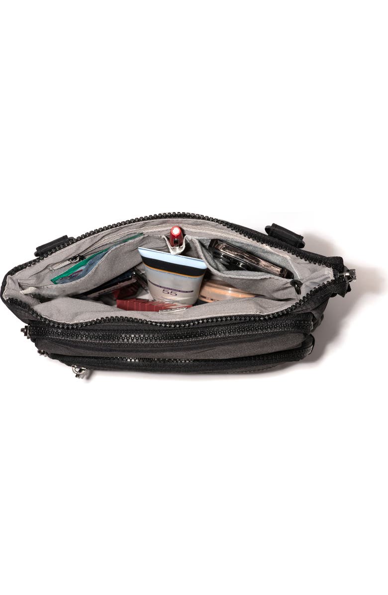 BAGGALLINI Nolita Crossbody Bag with RFID Wristlet, Alternate, color, Black Twill