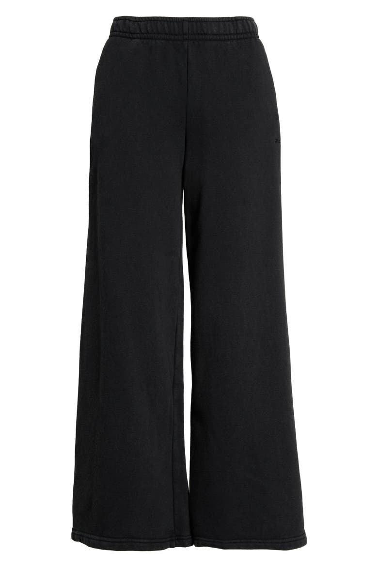 Baggy Ultra Soft Fleece Sweatpants, Alternate, color, DARK GRAY