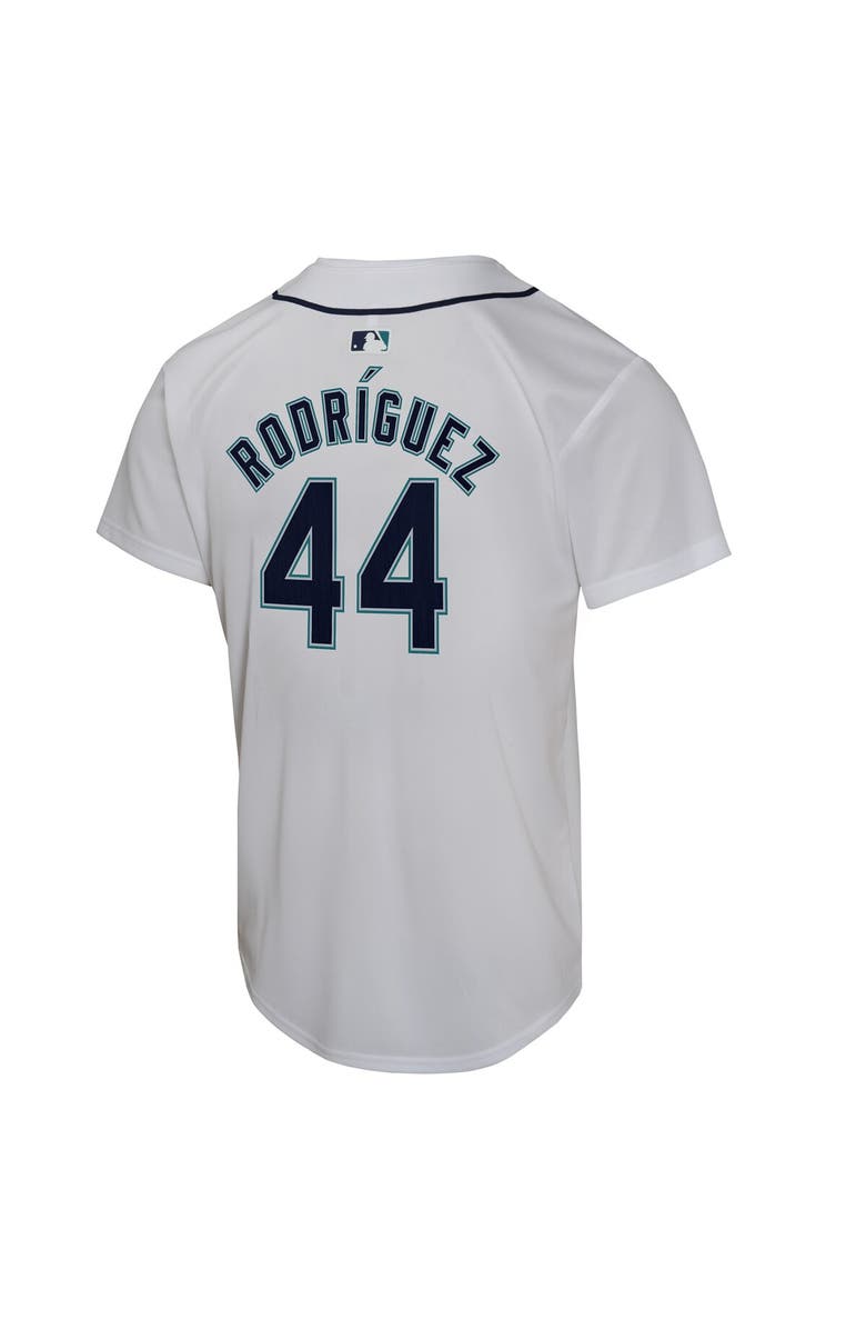 Nike Youth Nike Julio Rodríguez White Seattle Mariners Home Game Player Jersey, Alternate, color, White