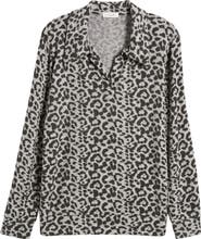 Loveappella Johnny Collar Pullover