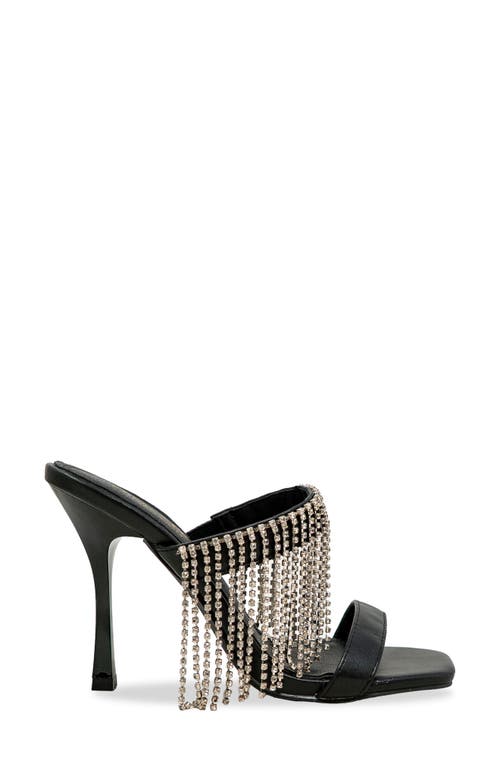 Chase & Chloe Chase And Chloe Divine Rhinestone Embellished Sandal