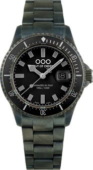 OUT OF ORDER Casanova Bracelet Watch, 44mm
