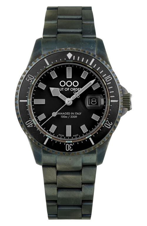 OUT OF ORDER Casanova Bracelet Watch, 44mm in Black  product