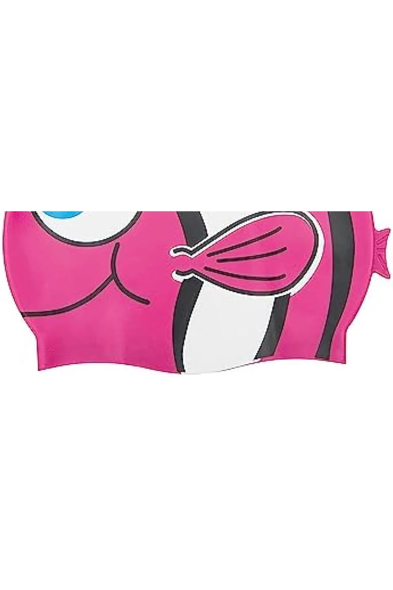 Silicone Lil' Buddy Swim Cap, Alternate, color, Multicolored