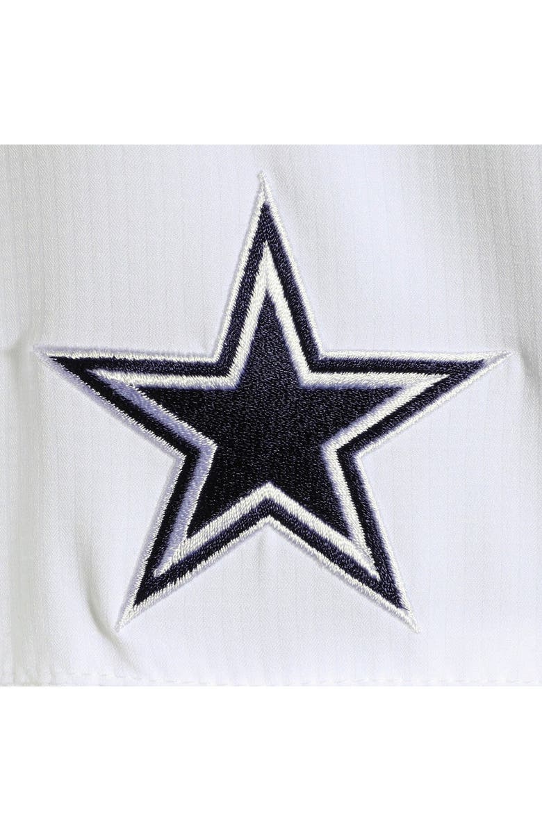 Columbia Men's Columbia White Dallas Cowboys Big & Tall Tamiami Woven Button-Down Shirt, Alternate, color, White