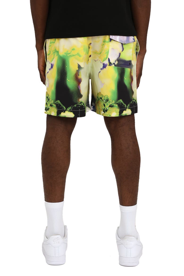 Wordmark Water Repellent All Around Performance Shorts, Alternate, color, MULTI