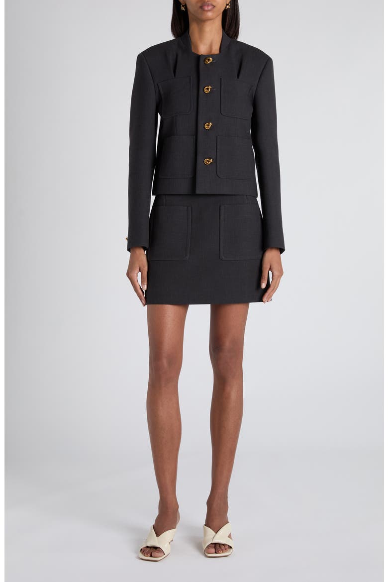 Patch Pocket Miniskirt, Alternate, color, 1370 ANTHRACITE