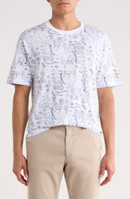 Scotch & Soda Landscape Graphic T-Shirt