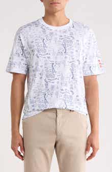 Scotch & Soda Landscape Graphic T-Shirt