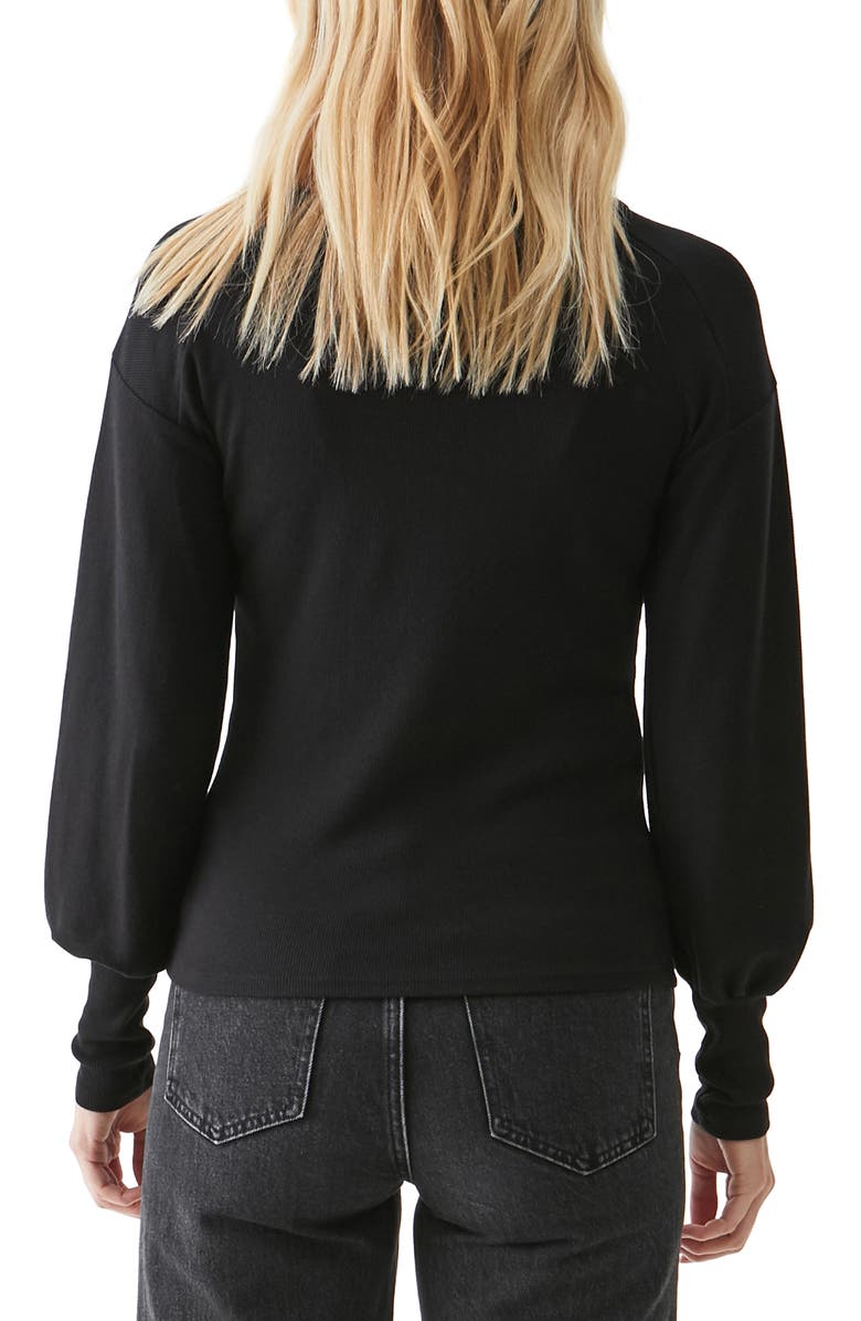 Michael Stars Misha Puff Sleeve Top, Alternate, color, 