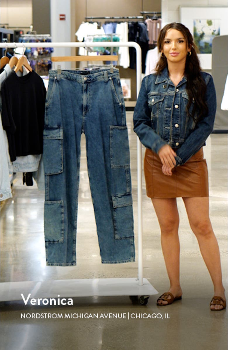 Wide Leg Cargo Jeans, sales video thumbnail