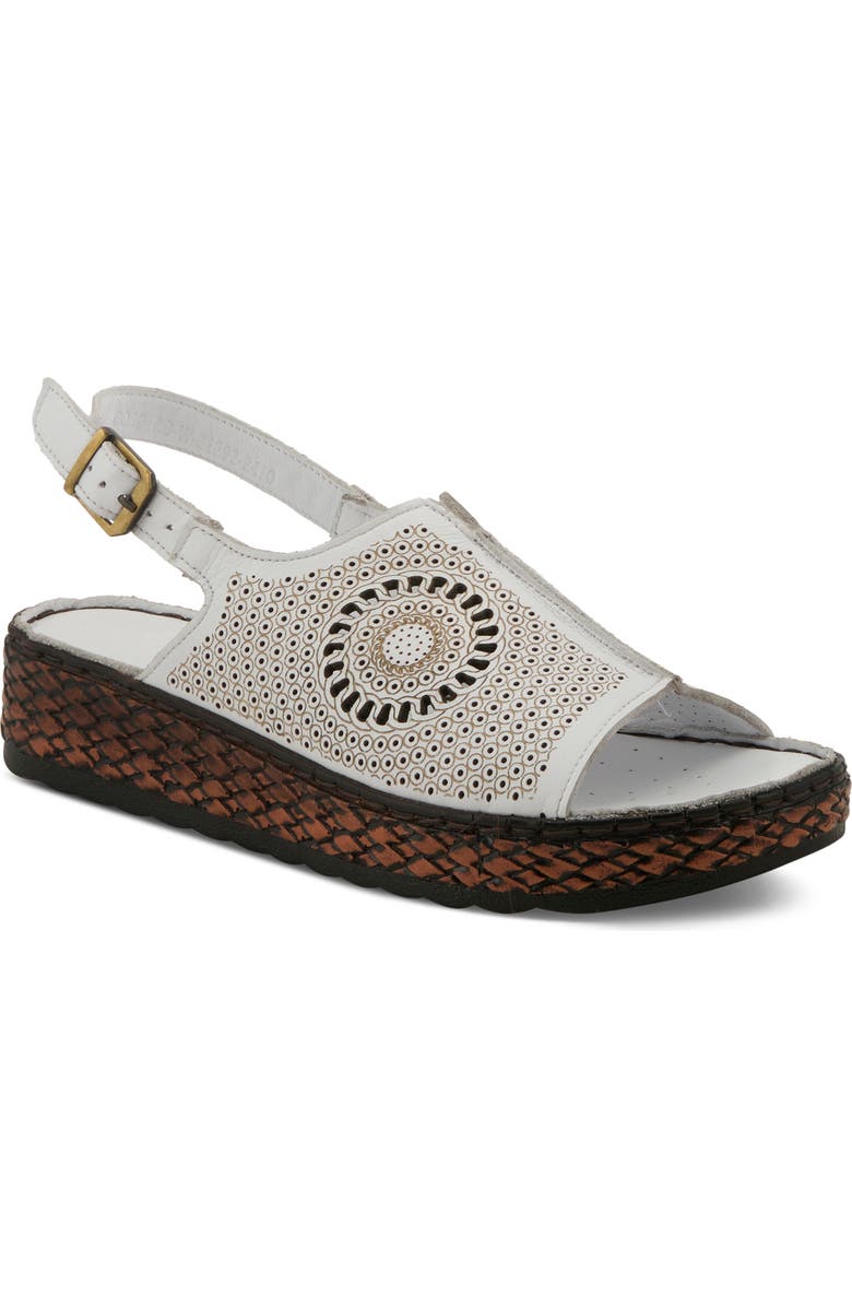 Spring Step Cordero Slingback Sandal, Main, color, White