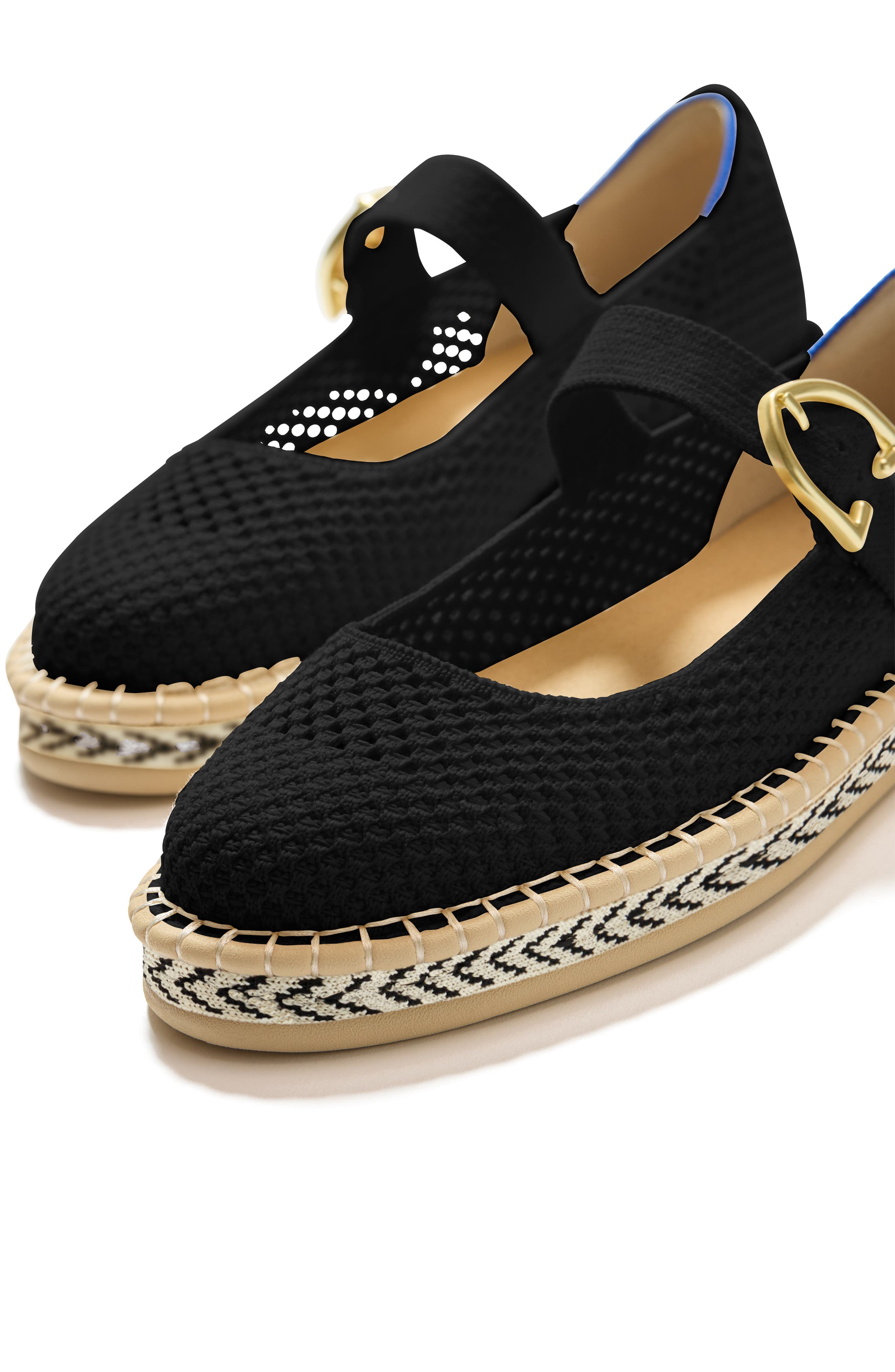 Обувь Rothy's The Espadrille Mary Jane — фото 6