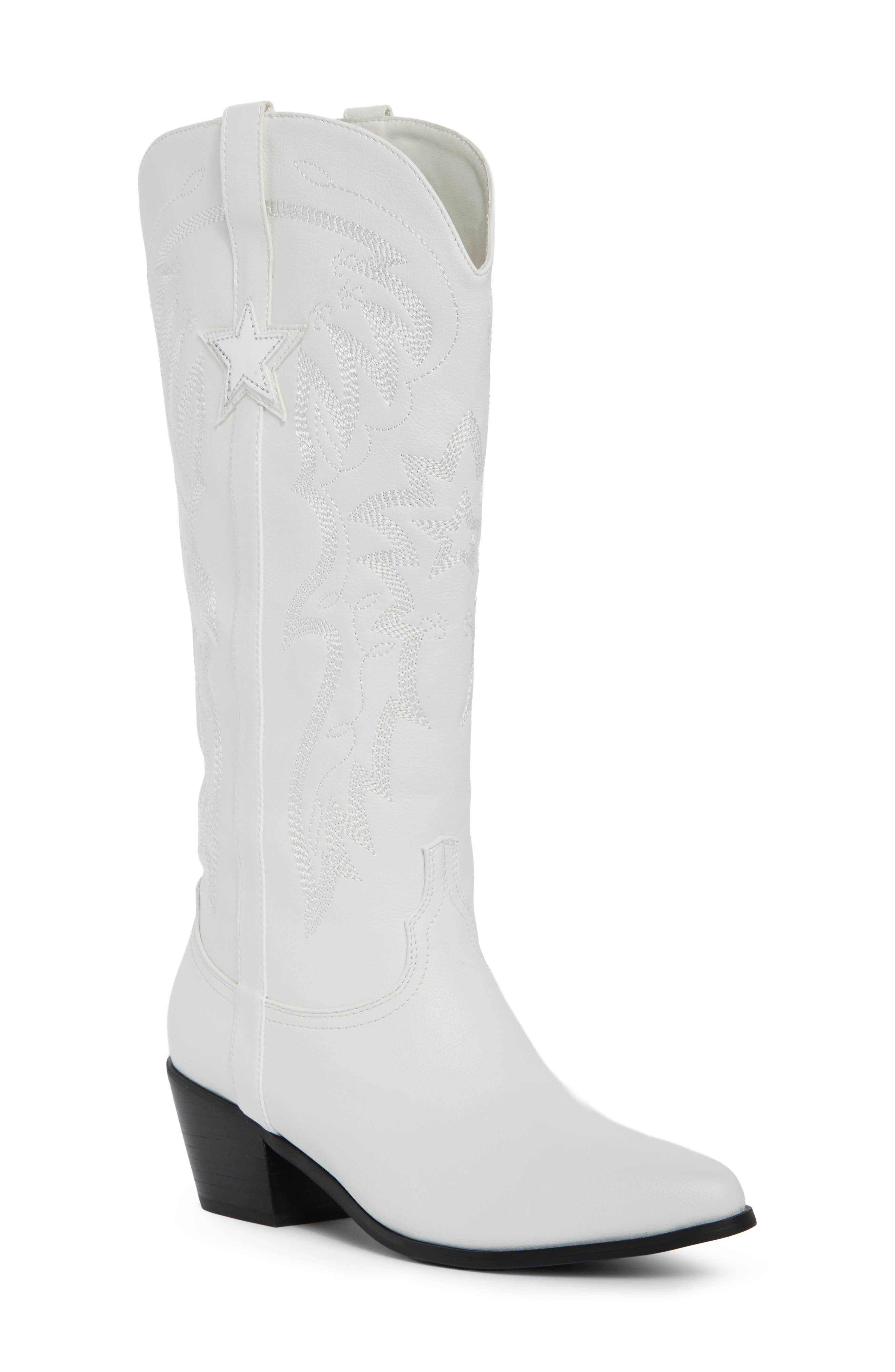 Ubelle Faux Leather Western Boot