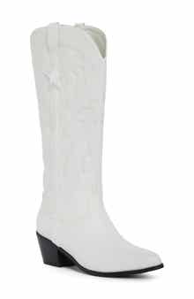 Ubelle Faux Leather Western Boot