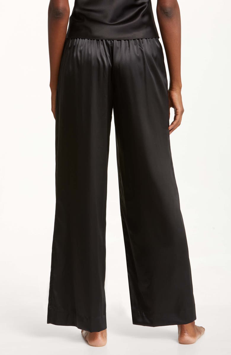 Natori Glamour Satin Pajama Pants, Alternate, color, 