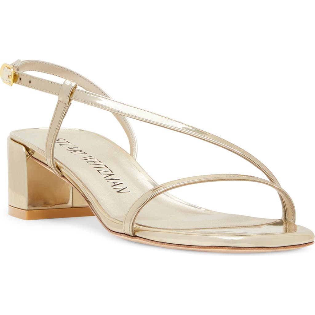 Stuart Weitzman Soiree Sandal In Brown
