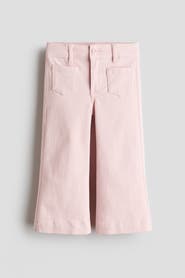 H&M Flared Twill Trousers