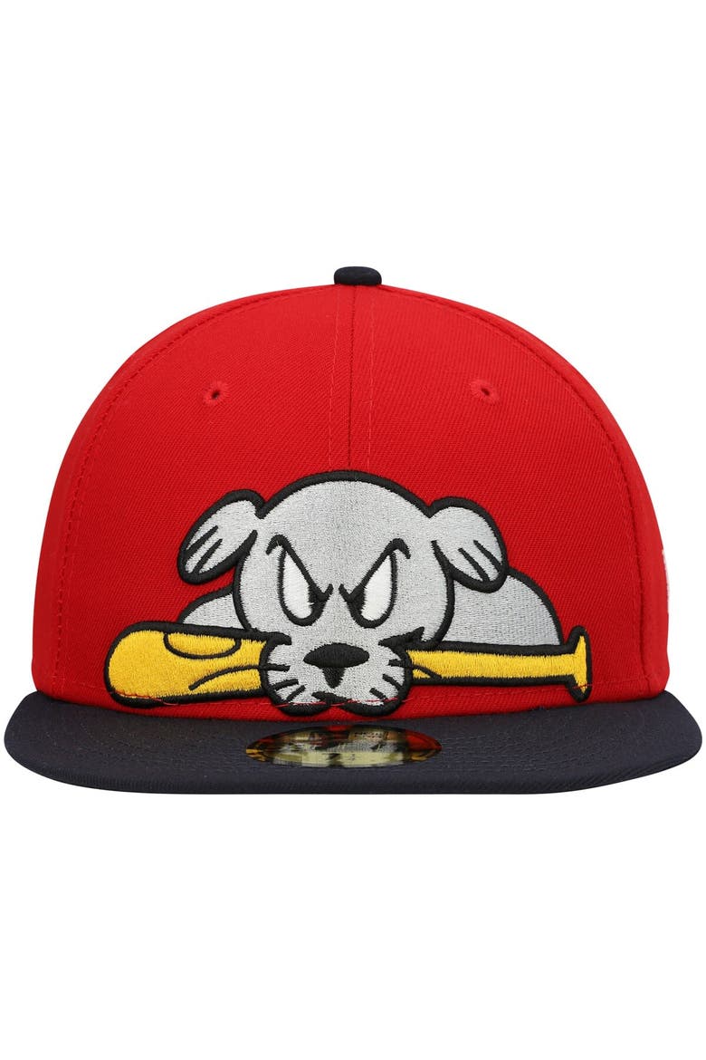 Men's New Era Red Portland Sea Dogs Authentic Collection Team Alternate 59FIFTY Fitted Hat, Alternate, color, Red