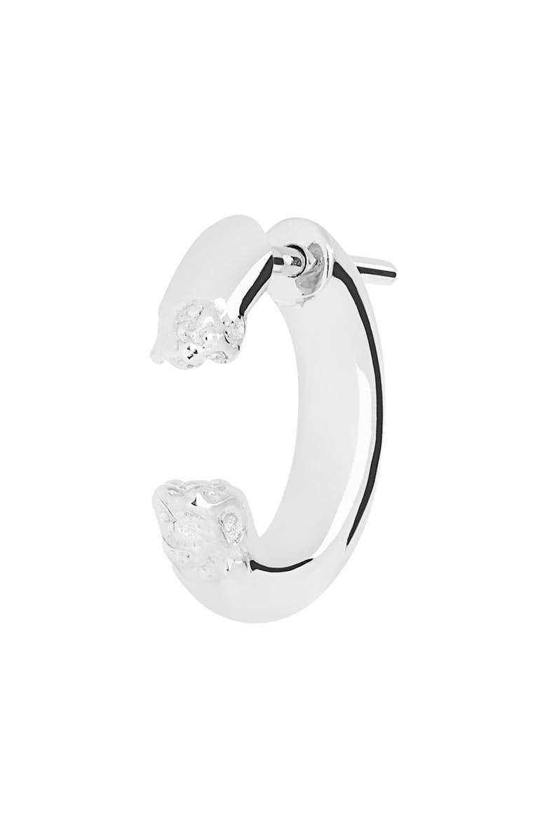 Maria Black Terra 14 Single Hoop Earring, Main, color, 