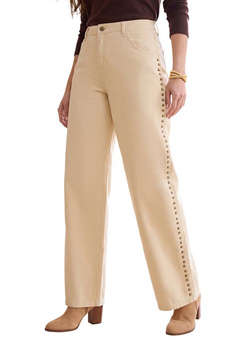 Classic Denim Wide Leg Jean