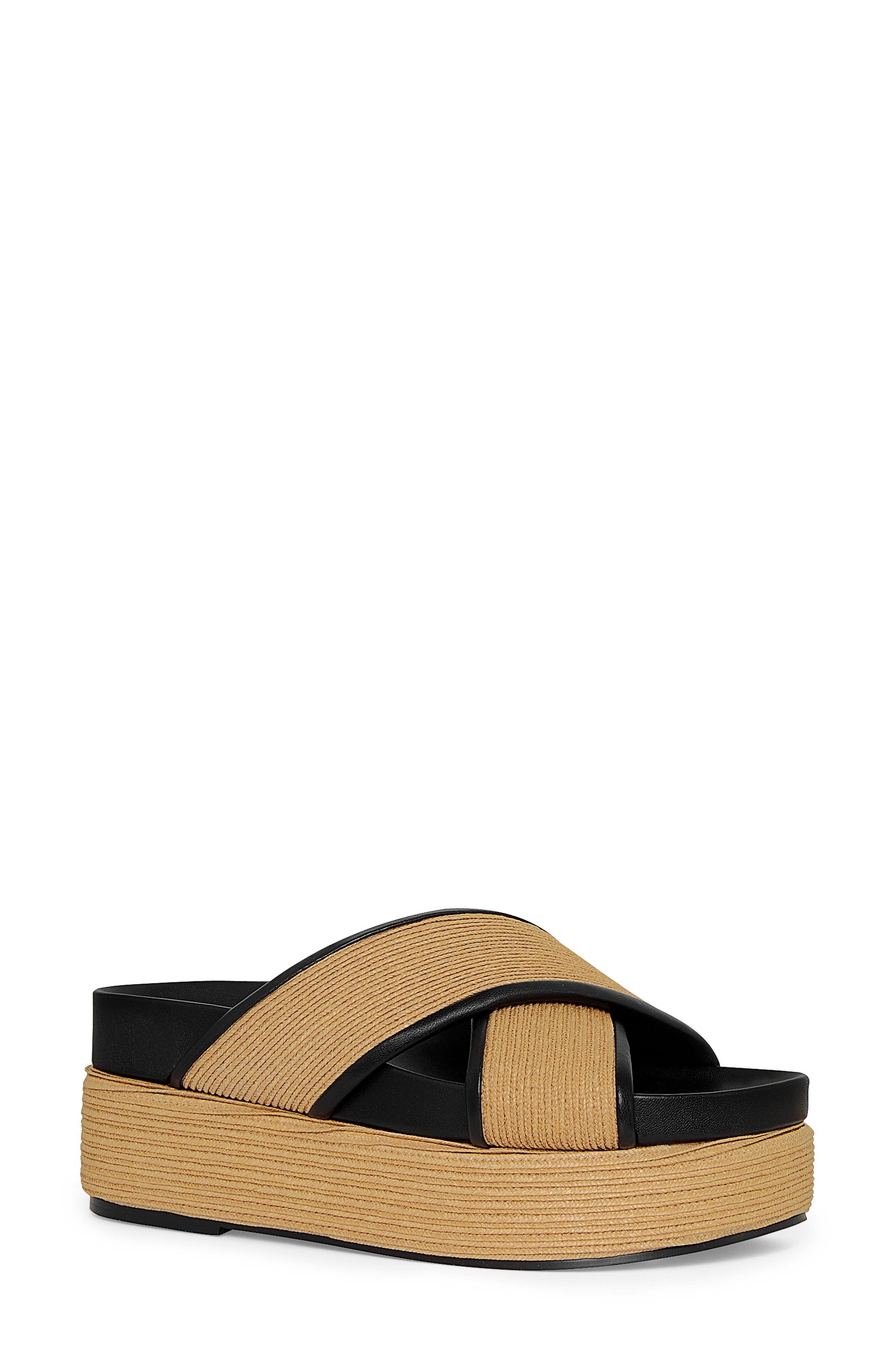 Rebecca Minkoff Woven Platform Sandal, Main, color, 