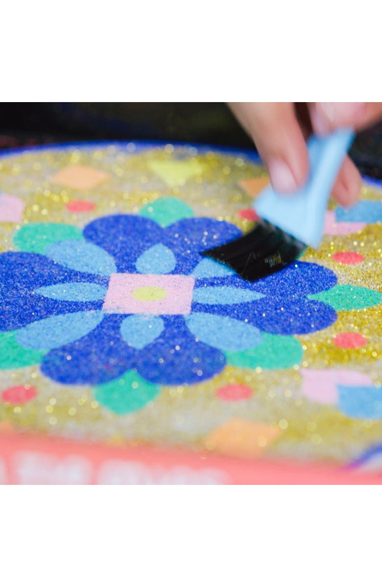 KULTURE KHAZANA Make Your Own Rangoli Mandala Sand Art Kit, Alternate, color, Multicolored