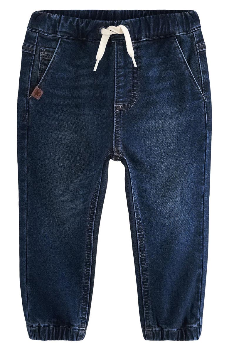 NEXT Kids' Denim Jersey Joggers, Main, color,