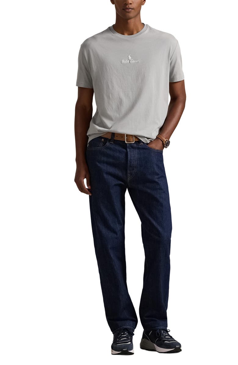 Polo Ralph Lauren Classic Fit Embroidered Logo Jersey T-Shirt, Alternate, color, Soft Grey