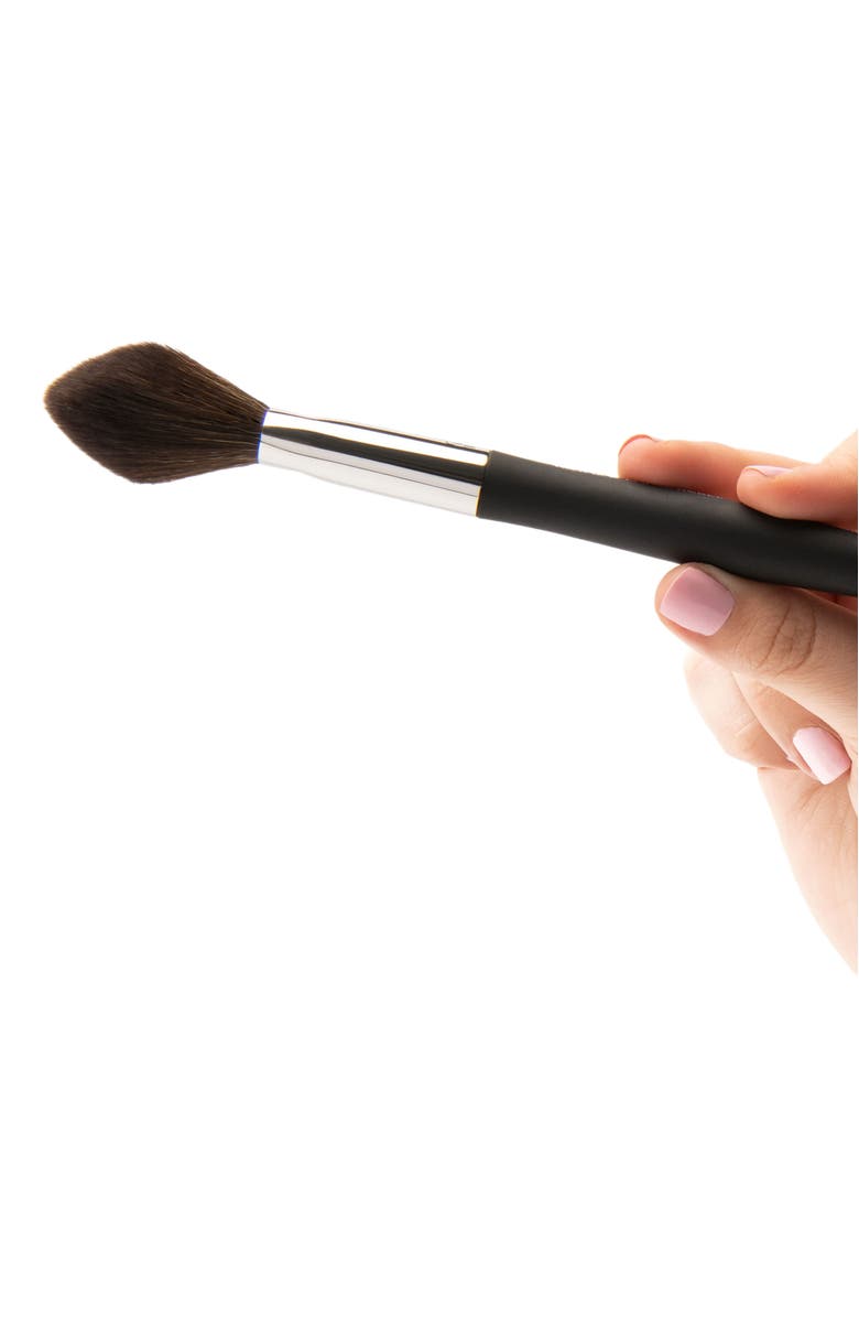 OMNIA Brush Pro Flat Blush Makeup Brush, Alternate, color, Black