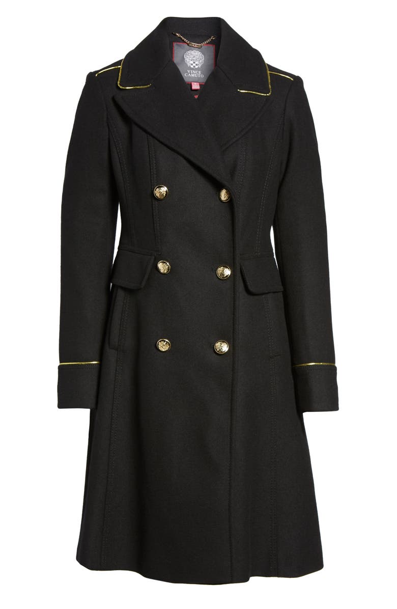 Vince Camuto Double Breasted Utility Coat, Alternate, color,