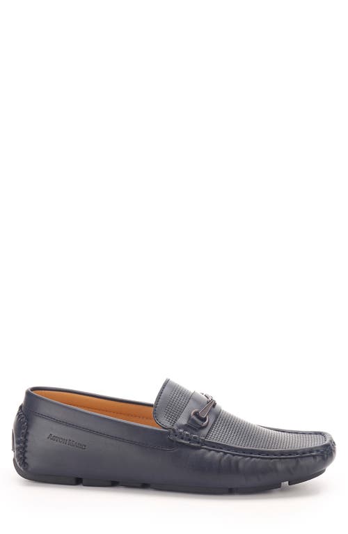 Aston Marc Driving Loafer In Navy