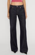 FRAME Theleo Wide Leg Jeans