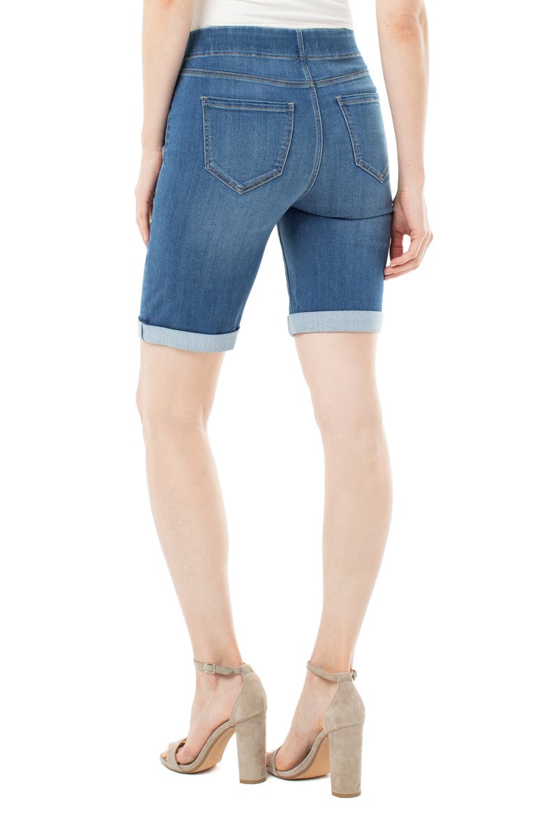 Chloe Pull-On Bermuda Shorts, Alternate, color, STILLWELL