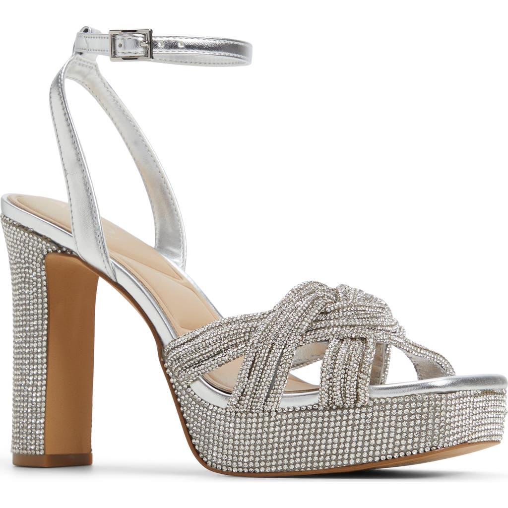 ALDO ALDO SHIMMA PLATFORM ANKLE STRAP SANDAL