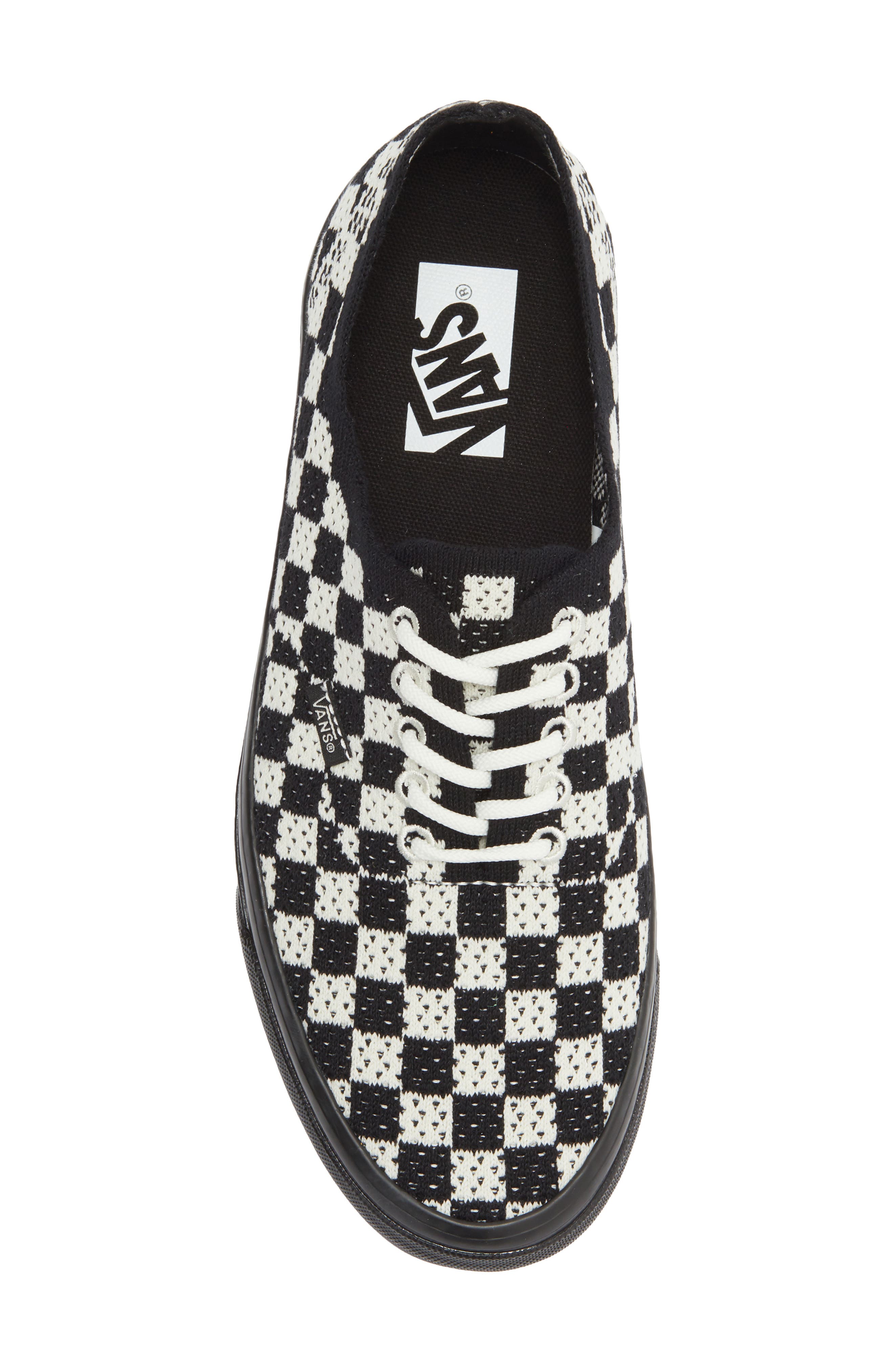 Vans Authentic 44 EK Sneaker, Alternate, color, Punk Check Black/Marshmallow