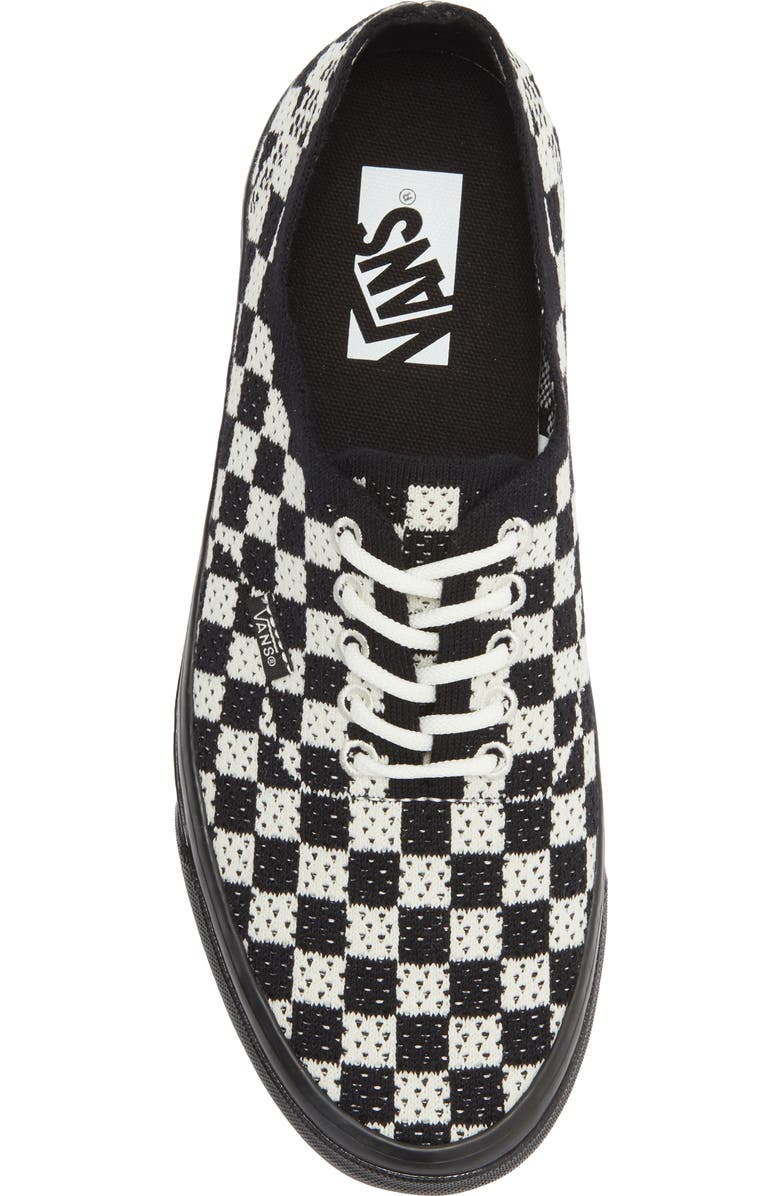 Vans Authentic 44 EK Sneaker, Alternate, color, Punk Check Black/Marshmallow