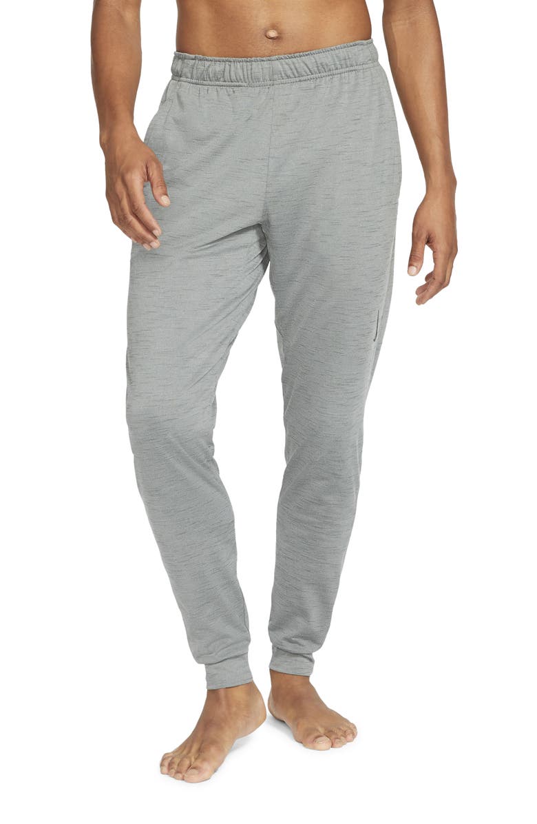 Nike Dri-Fit Men's Pocket Yoga Pants, Main, color, Smoke Grey/ Iron Grey/ Black