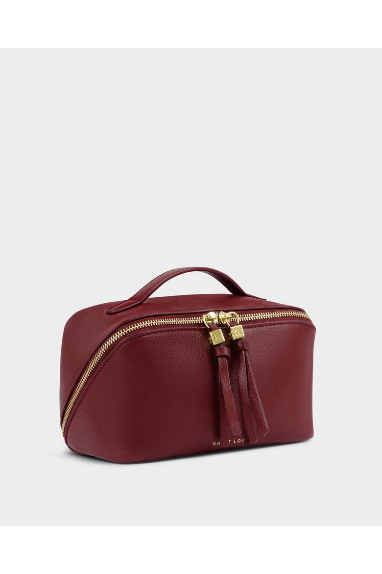 Soho Medium Makeup And Toiletry Bag in Cherry, Main, color, Cherry