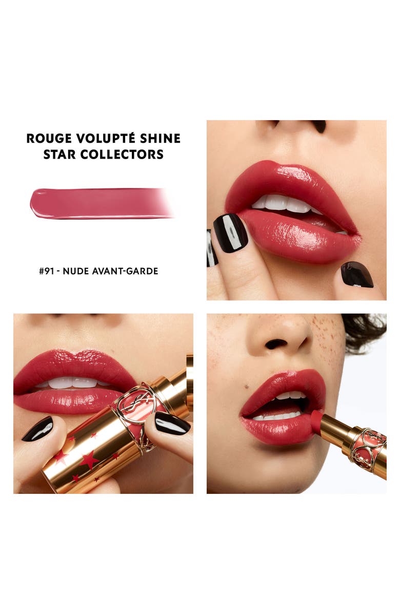 Yves Saint Laurent Star Collector's Rouge Volupte Shine Lipstick, Alternate, color,