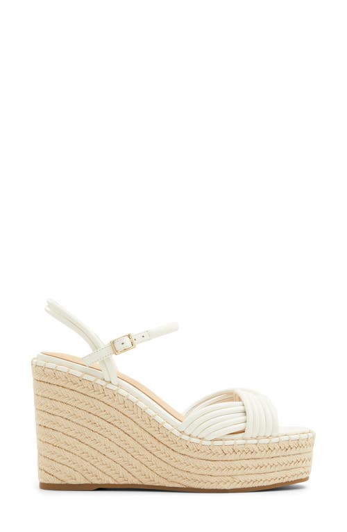 Ted Baker Amalia Espadrille Wedge Sandal In White