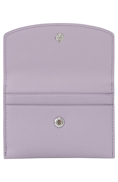 Tumi Flap Card Case In Purple