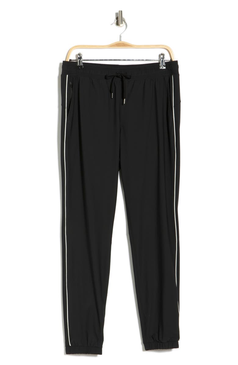 90 DEGREE BY REFLEX Warp x Sonic Joggers, Main, color, Black/ White