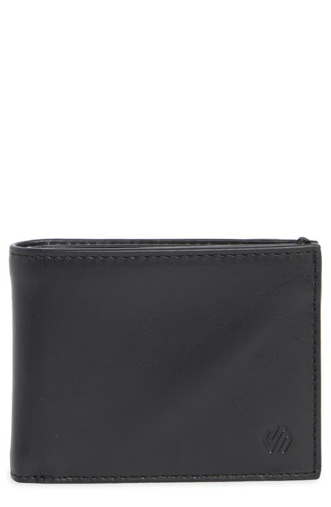Hunter Glazed Leather Bifold Wallet